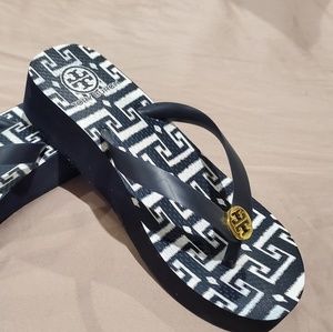 Tory Burch Wedge Flip Flops